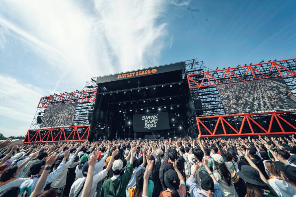 JAPAN JAM 2023で騒⾳問題に応えたMartin Audio MLAとMSIのシステム